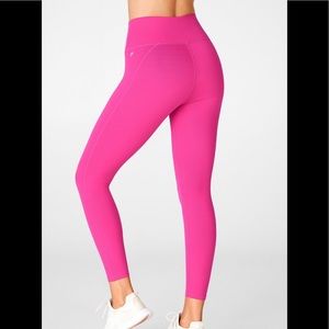 Fabletics Powerhold 7/8 hi-waist legging hot pink